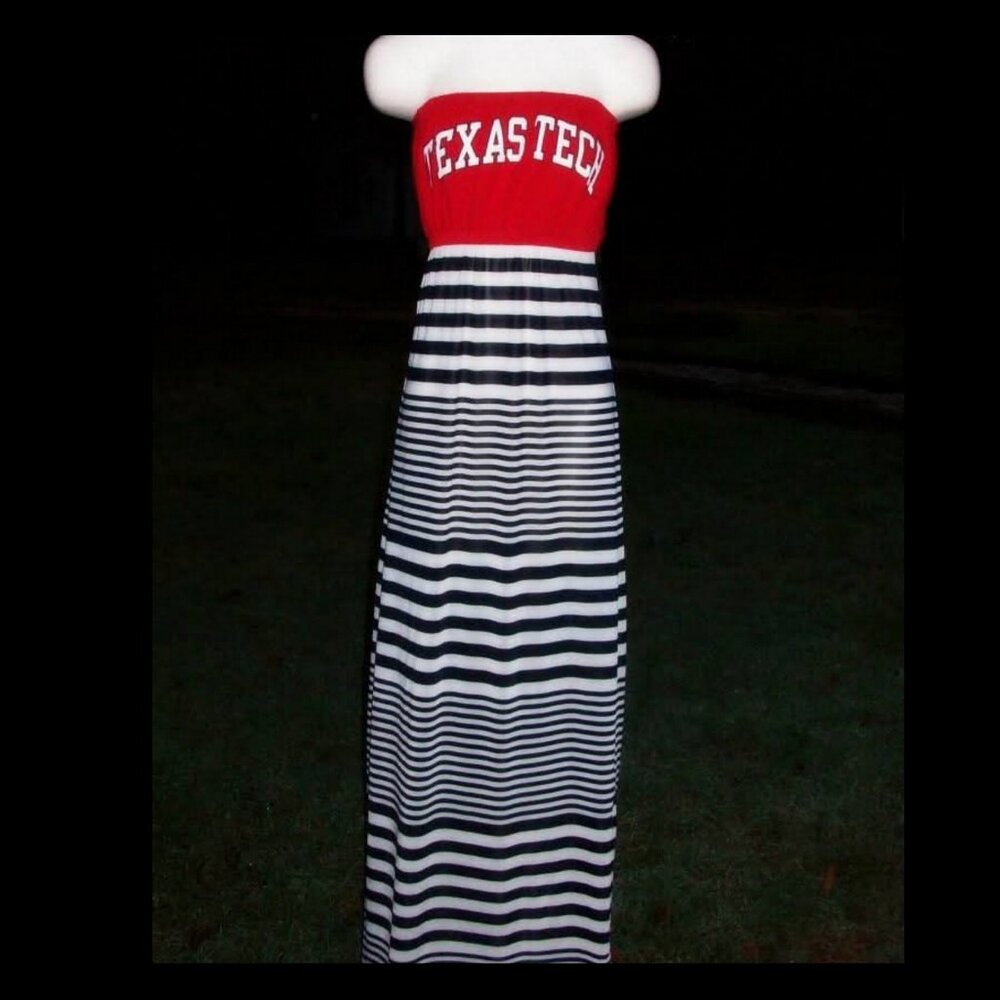 Texas Tech Red Raiders gameday maxi dress (One-of-a-Kind)